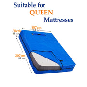 Mattress Bag Mattresses Protector Plastic Moving Storage Dust Cover Carry Bed Waterproof Zipper Packing V1317-BHD-AUQ
