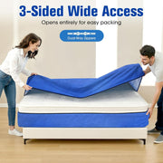 Waterproof Mattress Bag Mattresses Protector Plastic Moving Storage Dust Cover Carry Bed Zipper Packing V1317-BHD110-AUK