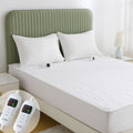Electric Heated Mattress Pad Blanket with Dual Control & 9-Hour Auto Off & 9 Heat Settings, Preheat V1317-DRT450-AUD