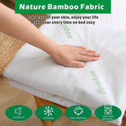 100% Waterproof Double Mattress Protector, Breathable Mattress Cover Double Size Bed, 3D Air Fabric Cooling V1317-FS260-AUD-CL
