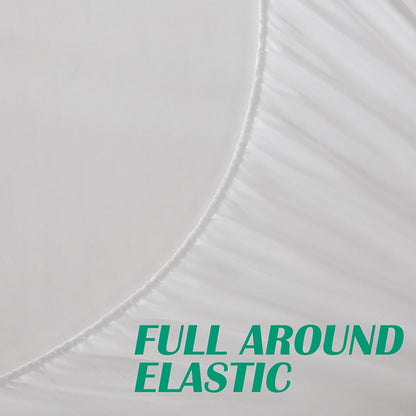 Bamboo Mattress Protector,Breathable Waterproof Mattress Cover,3D Air Fabric Cooling Bed Pad Cover, Deep V1317-FS260-AUD-LV