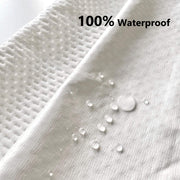 Waterproof Bamboo Pillow Protector Cover, 100% Bug Water Proof Zippered Pillow Cases Standard/Queen Size ( 2 V1317-FS280-AUST-Z-BAI