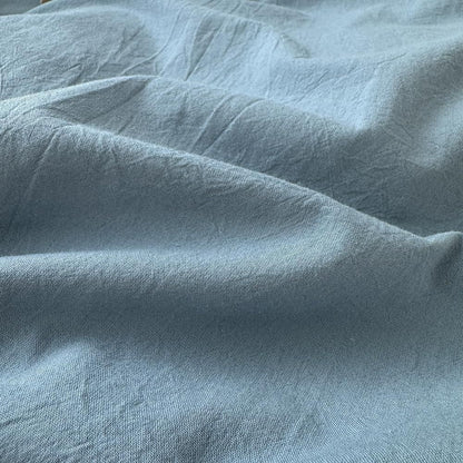 Hotel Soft Microfiber Duvet Cover Set-2000TC Quilt Cover Set & Pillowcases -1 Donna Cover Zipper Closure & 1 x Pillowcases-Breathable Bedding - Wrinkle, Fade, Stain Resistant(Ocean,King Single)