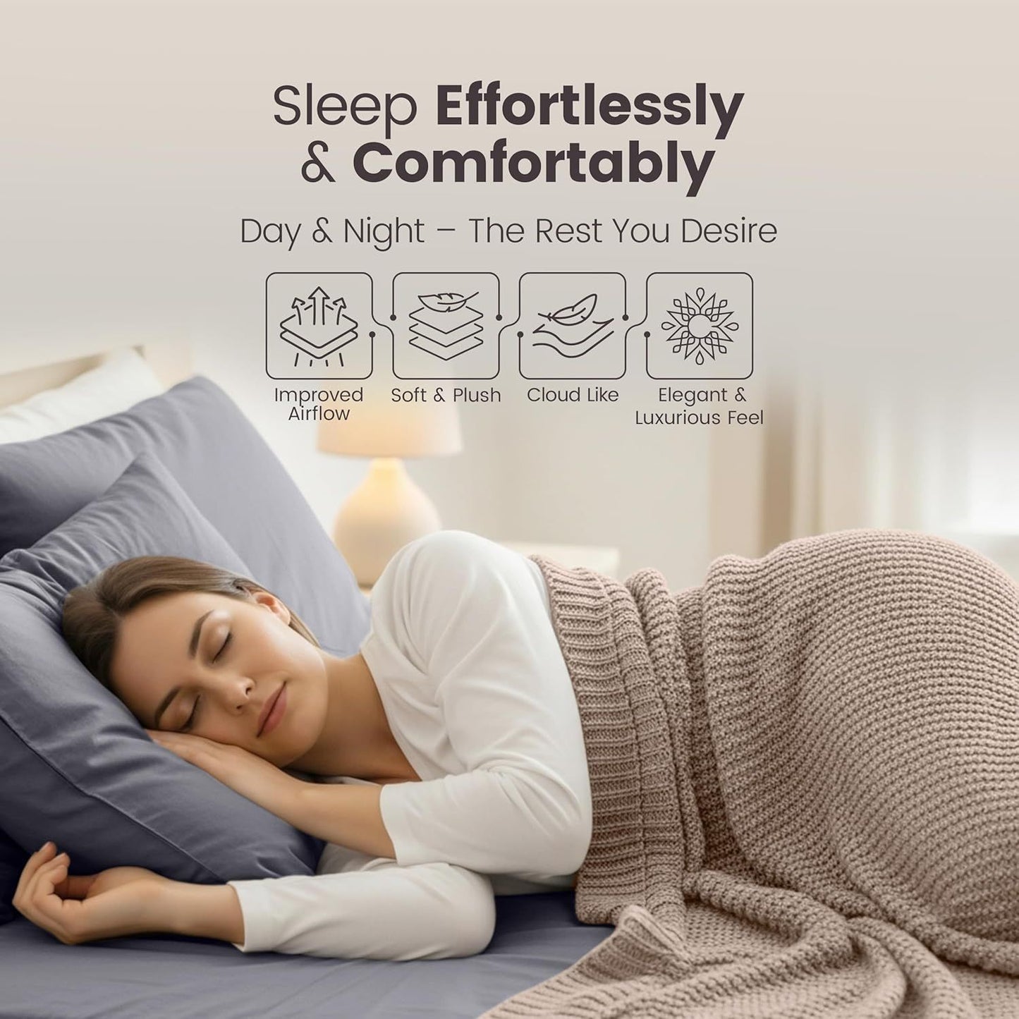 Hotel Quality Fitted Sheet - 1 Piece Fitted Sheet  -Breathable Bedding - Wrinkle, Fade, Stain Resistant- 16inch/40cm Deep Pocket Fitted Bed Sheet-Wrinkle and Fade Resistant,(Grey,King Single)