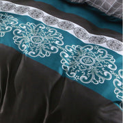 3 Piece Hotel Soft Microfiber Quilt Cover Set-2000TC Duvet/Donna Cover Set & Pillowcases -1 Quilt Cover V1317-QS9-AUD-3JT-BZ-BXMY