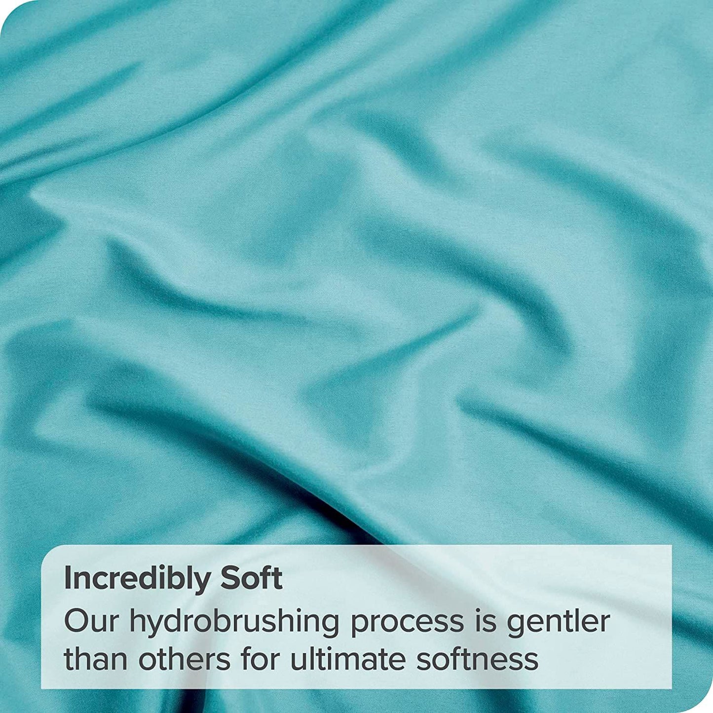 Hotel Quality Fitted Sheet - 1 Piece Fitted Sheet -Breathable Bedding - Wrinkle, Fade, Stain Resistant- V1317-QS9-AUD-CL-BL