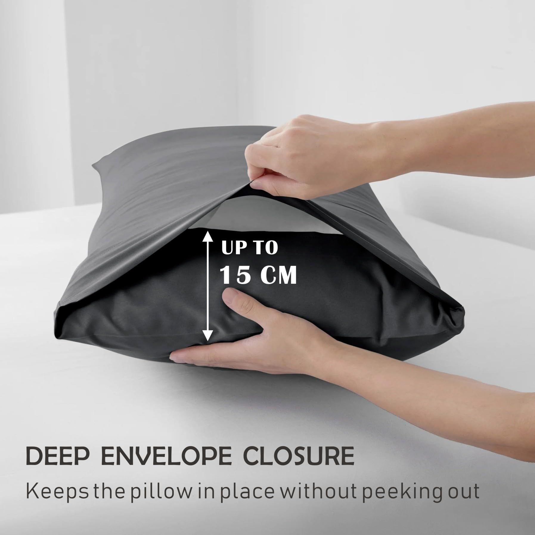 2 Piece Fitted Sheet Set- Fitted Sheet & Pillowcases -Breathable Bedding - Wrinkle, Fade, Stain Resistant- V1317-QS9-AUKS-3JT-CL-SH