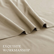 3 Piece Bed Sheet Set- Bedding Sheets & Pillowcases -Breathable Bedding - Wrinkle, Fade, Stain Resistant-Deep V1317-QS9-AUKS-4JT-NYB