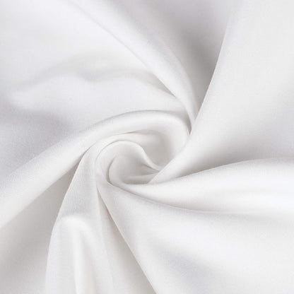 Elegant Comfort Premium Hotel Quality 1-Piece King Single Flat Sheet, Luxury and Softest 2000 Thread Count Bedding Flat Sheet(King Single,White)