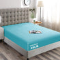 Hotel Quality Fitted Sheet - 1 Piece Fitted Sheet -Breathable Bedding - Wrinkle, Fade, Stain Resistant- V1317-QS9-AUKS-CL-BL