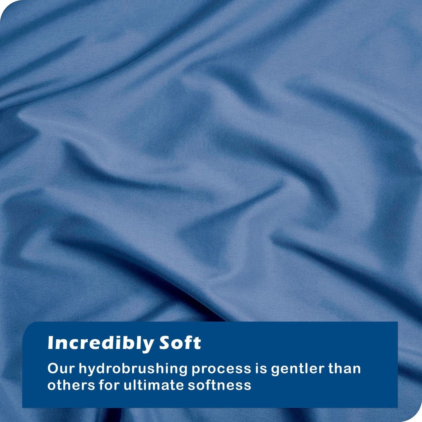 3 Piece Hotel Soft Microfiber Quilt Cover Set-2000TC Duvet/Donna Cover Set & Pillowcases -1 Quilt Cover Zipper Closure & 1 x Pillowcases-Breathable Bedding - Wrinkle, Fade, Stain Resistant(Ocean,Queen)