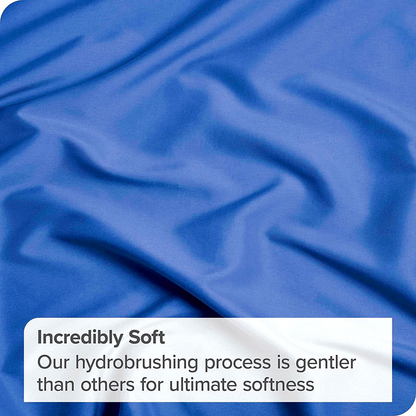 3 Piece Fitted Sheet Set- Fitted Sheet & Pillowcases -Breathable Bedding - Wrinkle, Fade, Stain Resistant- V1317-QS9-AUQ-3JT-CL-HJL