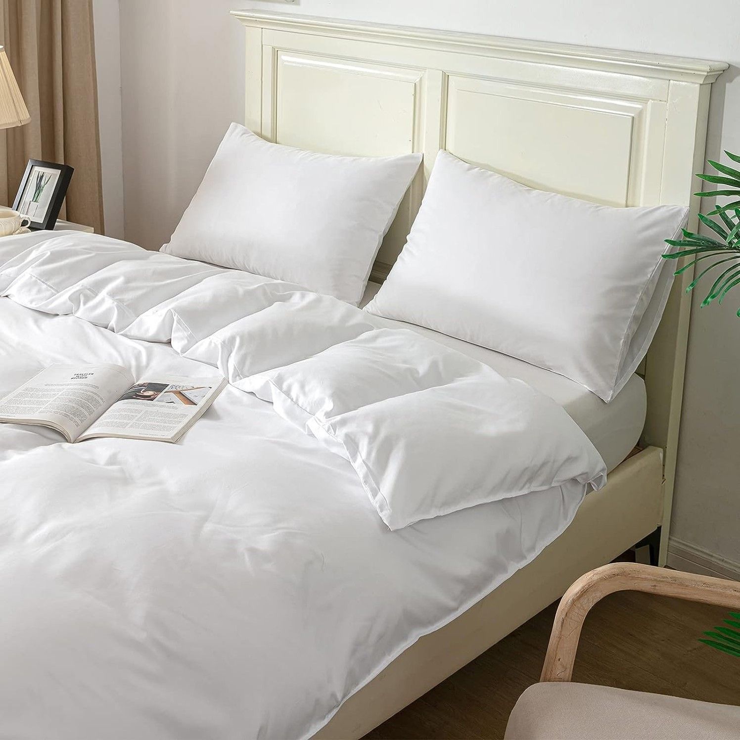 2 Piece Hotel Soft Microfiber Quilt Cover Set-2000TC Duvet/Donna Cover Set & Pillowcases -1 Quilt Cover V1317-QS9-AUS-3JT-BZ-BAI