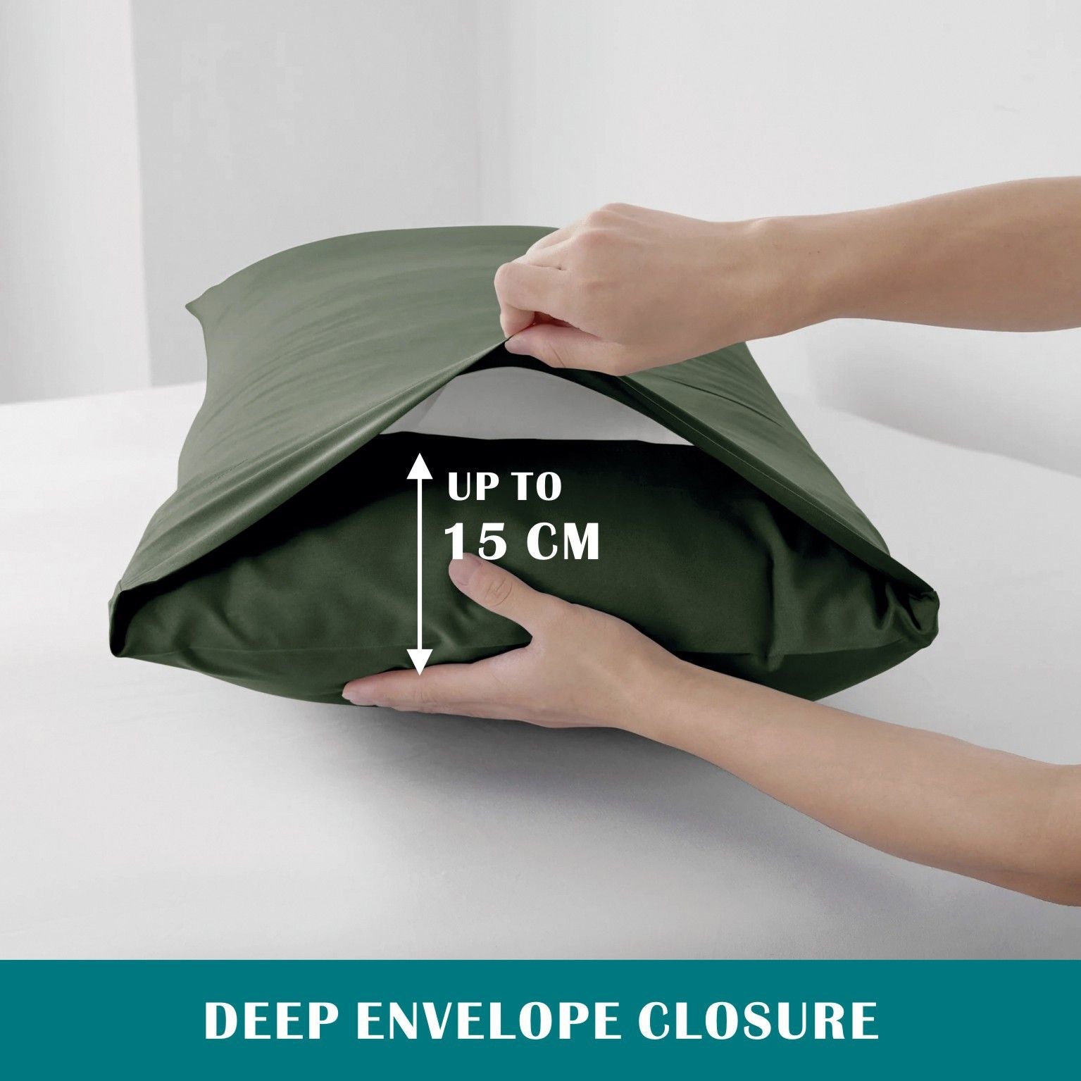 2 Piece Hotel Soft Microfiber Quilt Cover Set-2000TC Duvet/Donna Cover Set & Pillowcases -1 Quilt Cover V1317-QS9-AUS-3JT-BZ-JL