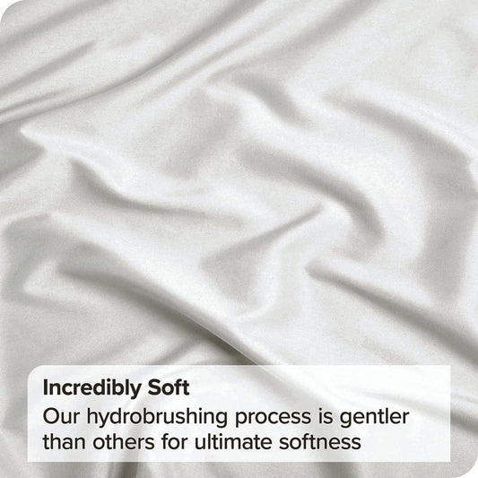 2 Piece Fitted Sheet Set- Fitted Sheet & Pillowcases -Breathable Bedding - Wrinkle, Fade, Stain Resistant- V1317-QS9-AUS-3JT-CL-BB