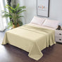 Elegant Comfort Premium Hotel Quality 1-Piece Single Flat Sheet, Luxury and Softest 2000 Thread Count Bedding V1317-QS9-AUS-CD-NYB