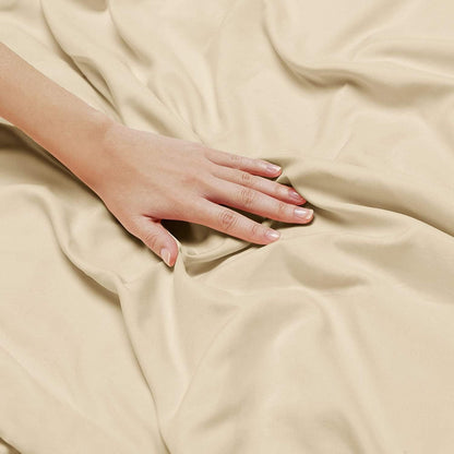 Elegant Comfort Premium Hotel Quality 1-Piece Single Flat Sheet, Luxury and Softest 2000 Thread Count Bedding V1317-QS9-AUS-CD-NYB