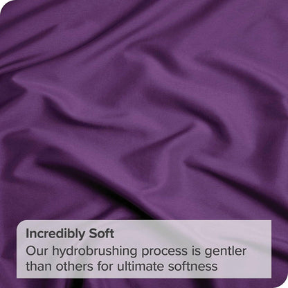 3 Piece Fitted Sheet Set- Fitted Sheet & Pillowcases -Breathable Bedding - Wrinkle, Fade, Stain Resistant- V1317-QS9-AUSK-3JT-CL-ZI