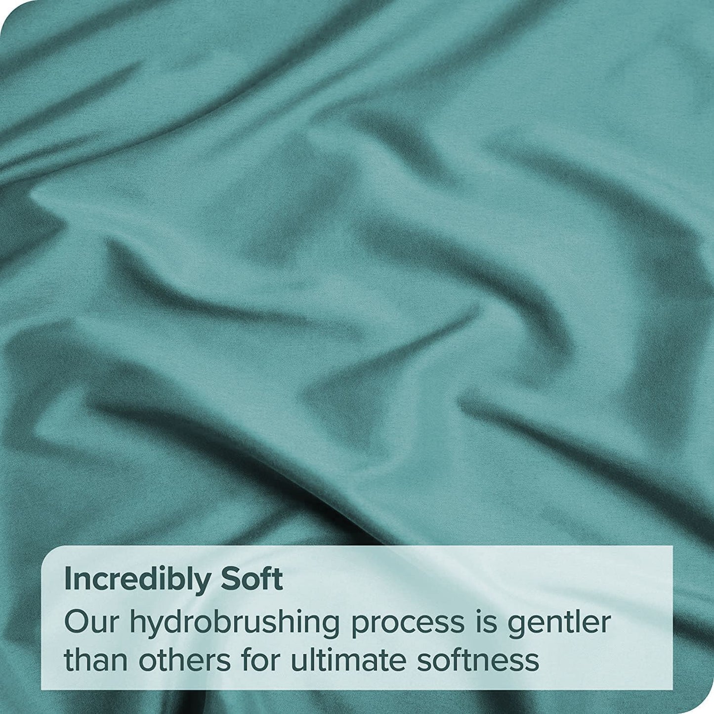 Elegant Comfort Premium Hotel Quality 1-Piece Super King Flat Sheet, Luxury and Softest 2000 Thread Count Bedding Flat Sheet(Super King,Biscay blue)