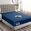 Hotel Quality Fitted Sheet - 1 Piece Fitted Sheet -Breathable Bedding - Wrinkle, Fade, Stain Resistant- V1317-QS9-AUSK-CL-NV