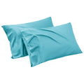 1000TC Ultra Soft Microfiber Pillowcases,Pair of Standard Pillow Covers,(ice blue, Standard Size, 48x74 cm) V1317-QS9-AUST-Z-BL