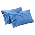 1000TC Ultra Soft Microfiber Pillowcases,Pair of Standard Pillow Covers,(Ocean, Standard Size, 48x74 cm) V1317-QS9-AUST-Z-HL