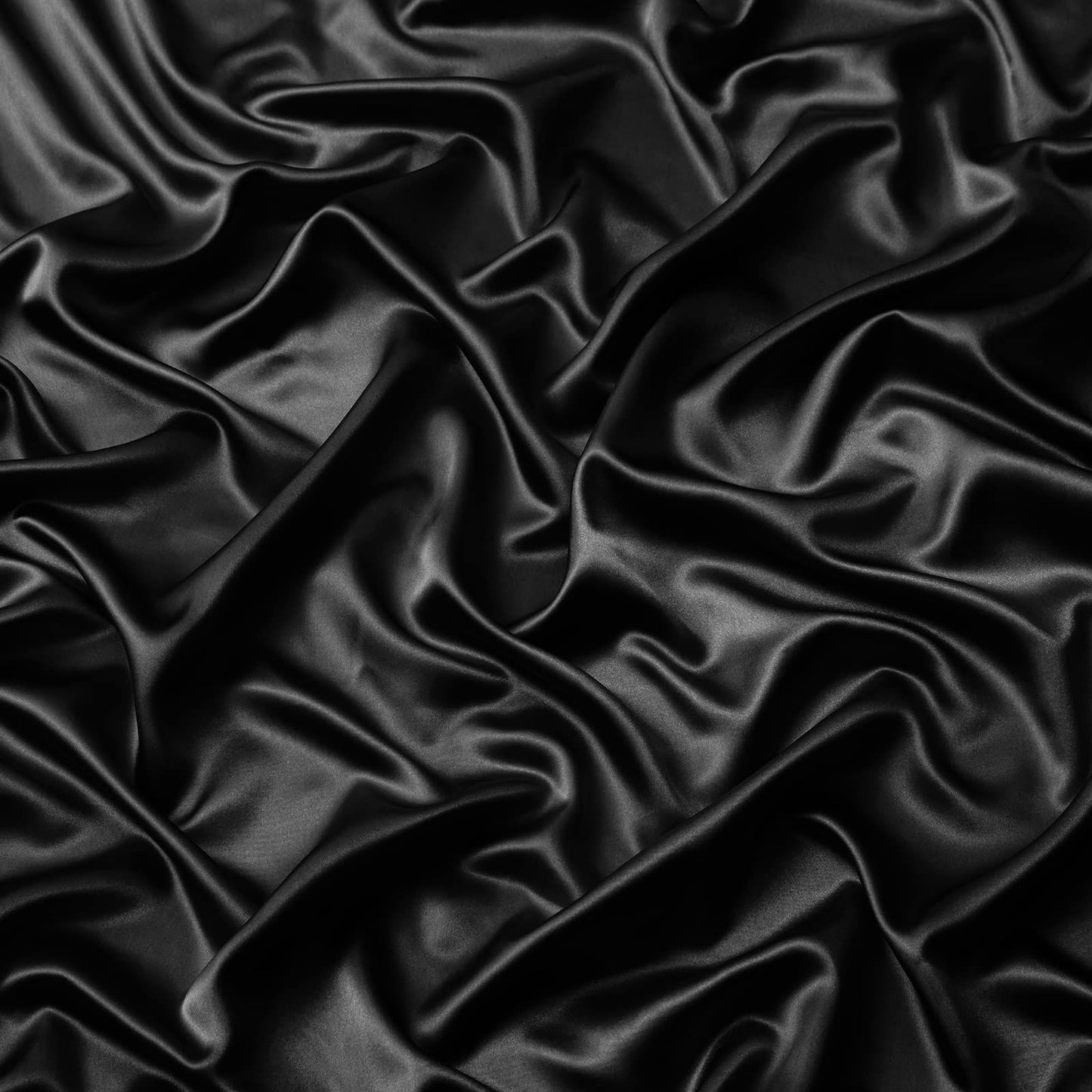 Satin Fitted Sheet Set Hotel 3 Pieces Fitted Sheet with Pillowcase, Art Silk Bedding Set-Luxury Soft Silky V1317-SD90-AUD-3JT-CL-HEI