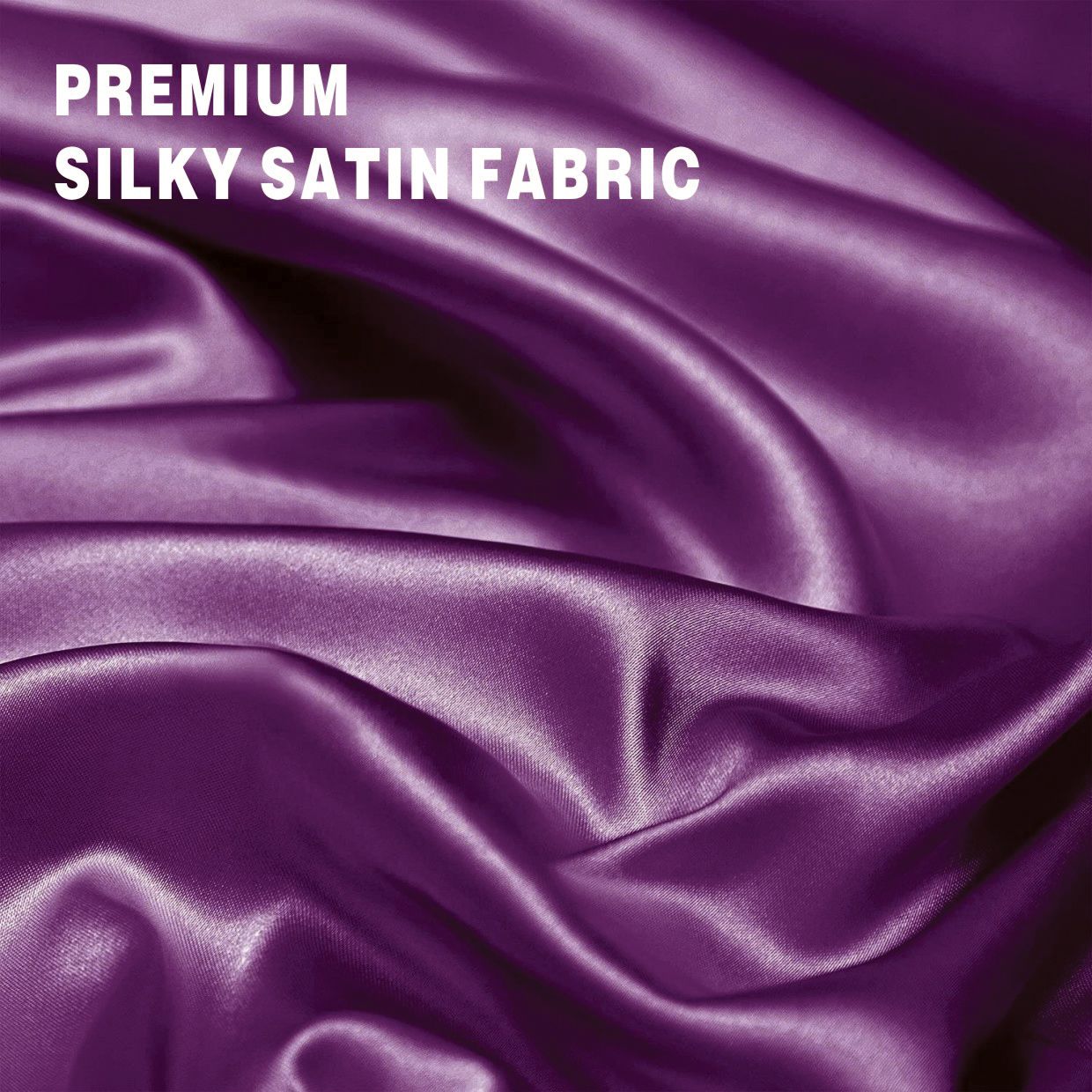 Art Silk Satin Sheet Set Hotel 4 Pieces Fitted/Flat Sheet Bedding Set-Luxury Soft Silky Sheets for Hair and V1317-SD90-AUD-4JT-ZI