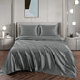 Art Silk Satin Sheet Set Hotel 3 Pieces Fitted/Flat Sheet Bedding Set-Luxury Soft Silky Sheets for Hair and V1317-SD90-AUKS-4JT-HUI