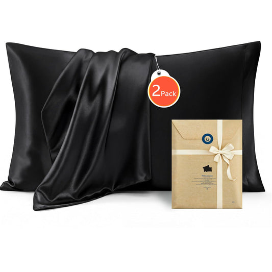 Silk Pillowcase for Hair and Skin Mulberry Silk Pillowcase Soft Breathable Smooth Both Sided Natural Silk V1317-SD90-AUST-HEI