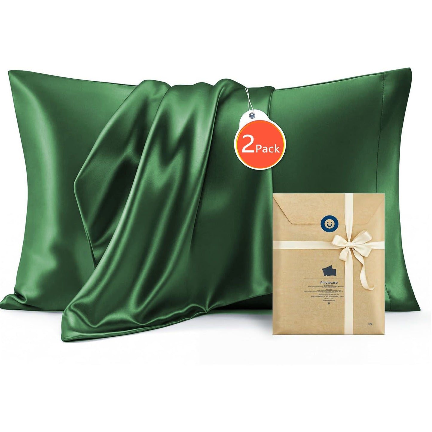 Silk Pillowcase for Hair and Skin Mulberry Silk Pillowcase Soft Breathable Smooth Both Sided Natural Silk V1317-SD90-AUST-LV