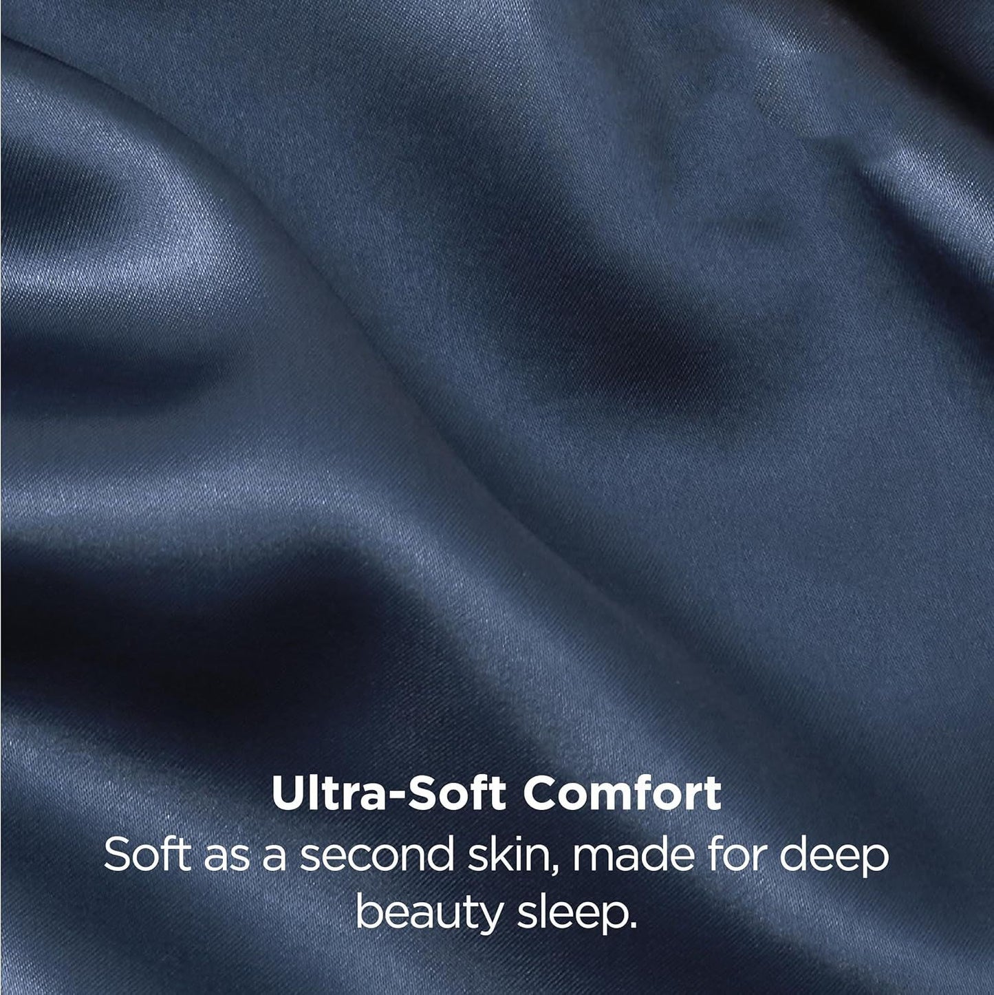 Silk Pillowcase for Hair and Skin Mulberry Silk Pillowcase Soft Breathable Smooth Both Sided Natural Silk V1317-SD90-AUST-NV