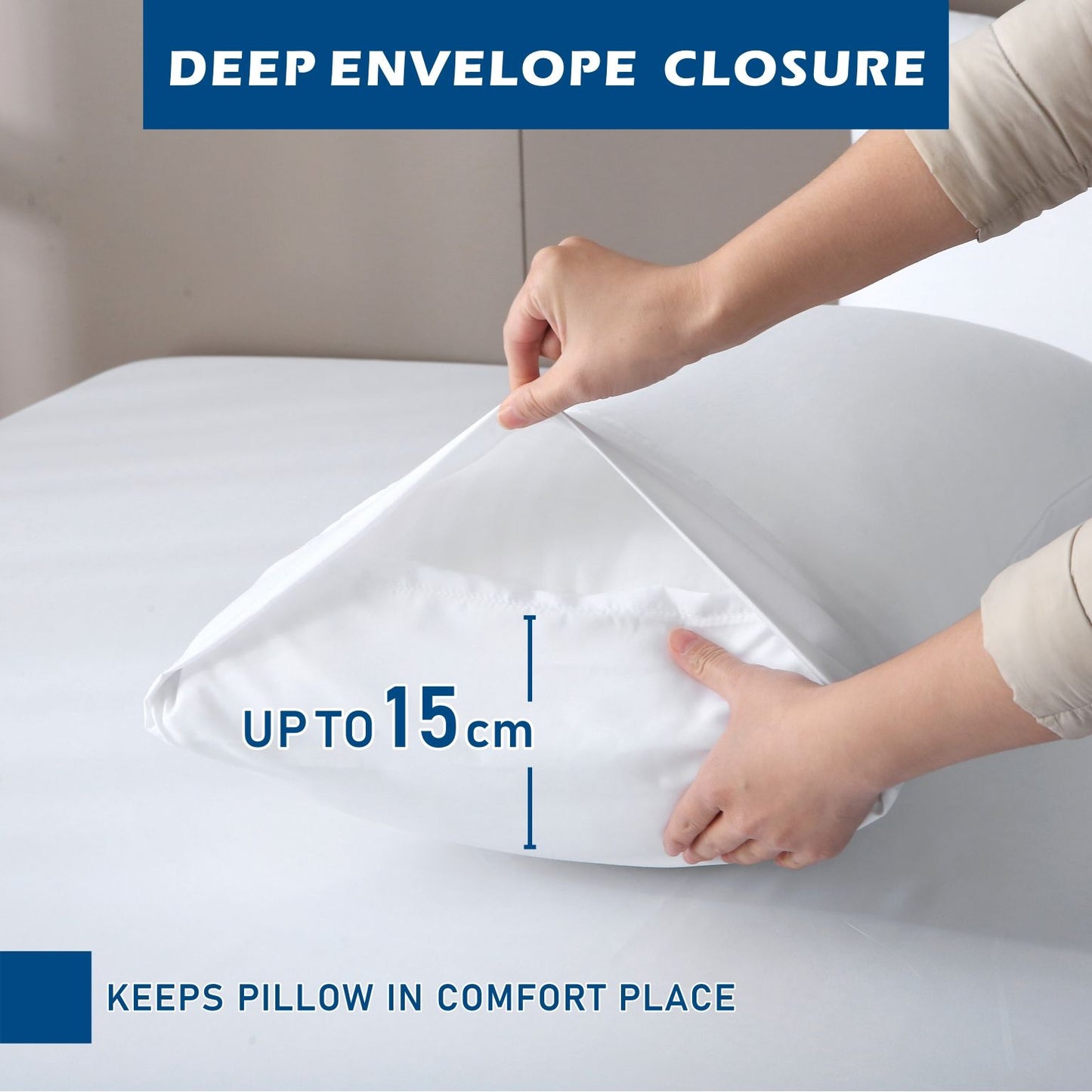 4 Piece Hotel Bamboo Cooling Sheet Set -Ultra Soft 2000TC Breathable Bed Sheets Set with 37 Centimetre Deep V1317-ZXW9-AUK-4JT-BAI