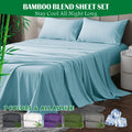 3 Piece Hotel Bamboo Cooling Sheet Set -Ultra Soft 2000TC Breathable Bed Sheets Set with 37 Centimetre Deep V1317-ZXW9-AUKS-4JT-QL