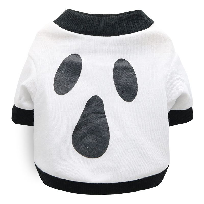 DROOLING DOG Pet Dog Cat Clothes Cotton T Shirt White (mask) V1328-4411830142399