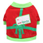 DROOLING DOG Pet Dog Cat Clothes Cotton T Shirt Red Green Edge (Envelope) V1328-4417106831159