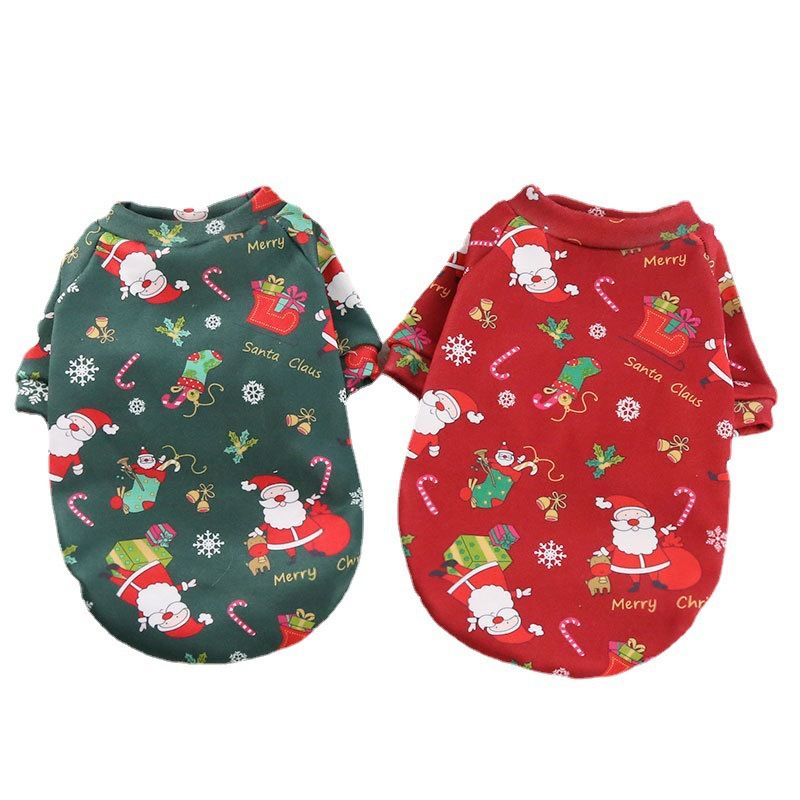 Valley Dog Pet Clothes Fleece Two Legged Autumn Winter (Anhui hair) two legs compound Velvet wine red bottom V1328-4706256845816