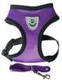 Dog Vest Harness Graceful Pet Mesh Small Medium Purple V1328-4827932209523
