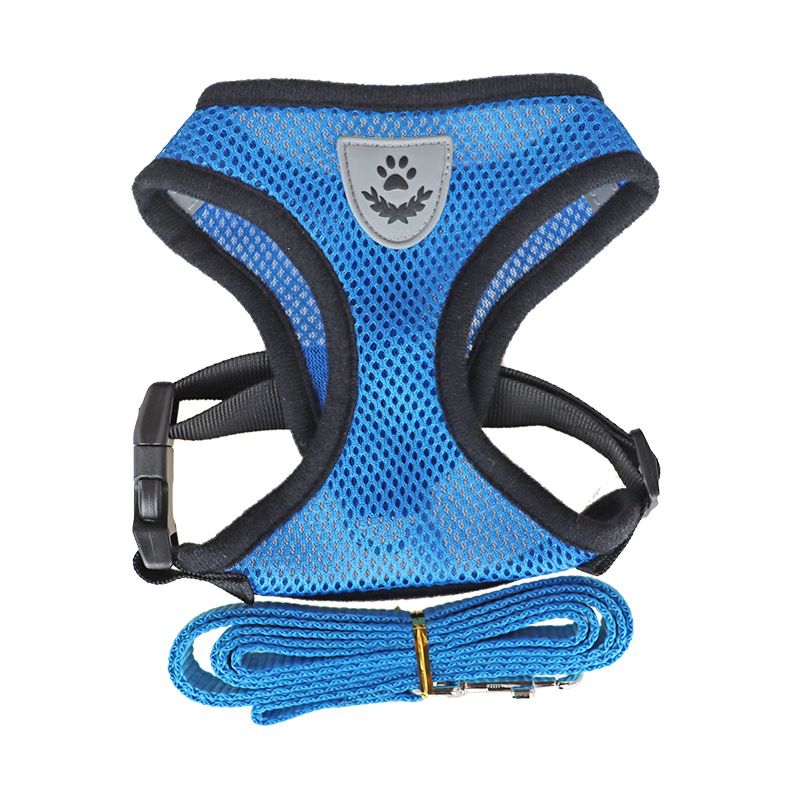Dog Vest Harness Graceful Pet Mesh Small Medium Purple XL V1328-4827932209526