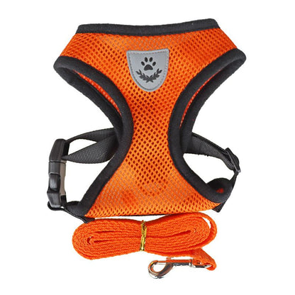 Dog Vest Harness Graceful Pet Mesh Small Medium Purple XL V1328-4827932209526