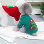 Dogbaby Dog Clothes Fleece Small Breed Christmas Tree 21 Christmas tree fleece-Green V1328-4878337854575