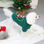 Dogbaby Dog Clothes Fleece Small Breed Christmas Tree 21 Santa Gift Sweater-Green V1328-4878337854585
