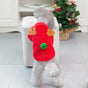 Dogbaby Dog Clothes Fleece Small Breed Christmas Tree 21 Christmas Fawn Legs Velvet-Red M V1328-4878337854591