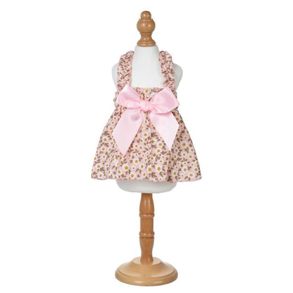 Leisure Darling Pet Dog Dress Cotton Princess Style Pink 12/M V1328-4967950132324