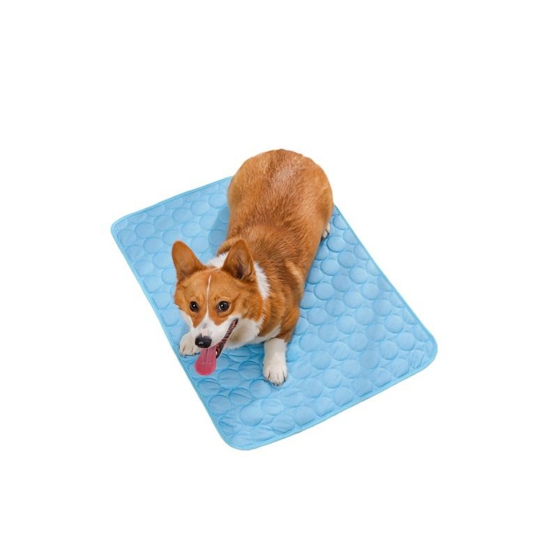 Jun Zhe Pet Ice Silk Cooling Mat for Dogs ice silk pad gray L(70*55cm) about 170g V1328-5013423643271