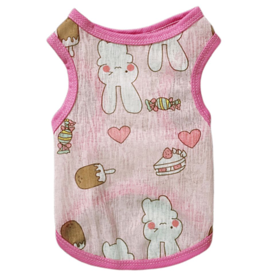 Pet Vest Polyester Summer Dog Cat Clothing Avocado Green 5XL V1328-5134426745483