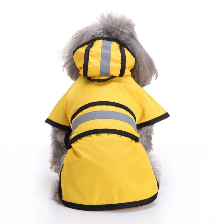 BJAYPET Dog Raincoat Polyester Reflective Small Pet... Yellow 3XL V1328-5141790803641