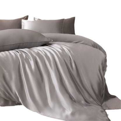 Oval Silk Workshop 22 Momme Silk Four Piece Set 1.8 m bed (2x 2.3 m quilt cover 2.3x 2.5 m bed sheet)