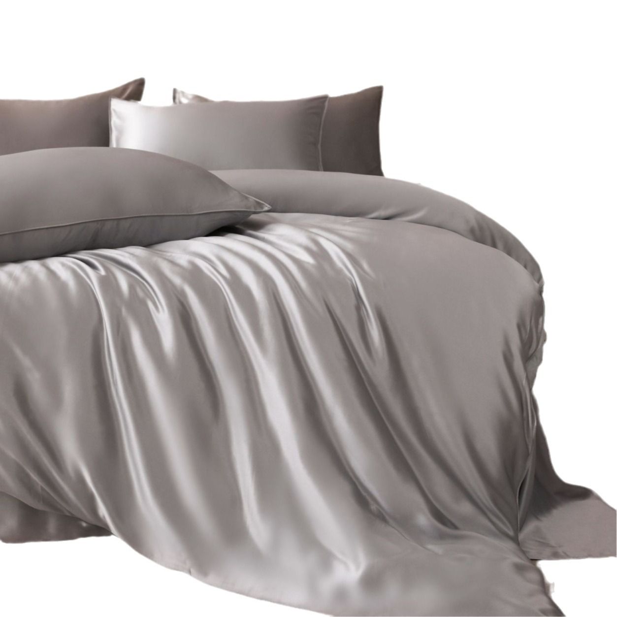 Oval Silk Workshop 22 Momme Silk Four Piece Set 1.8 m bed (2x 2.3 m quilt cover 2.3x 2.5 m bed sheet)