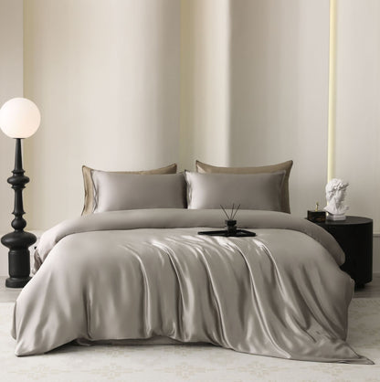 Oval Silk Workshop 22 Momme Silk Four Piece Set 1.2 m bed (1.5x 2 m quilt cover 2x 2.3 sheets